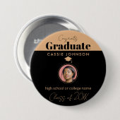 Afstuderen van 2023 ronde button 7,6 cm (Voorkant /achterkant)