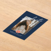 Afstuderen van Auburn - Auburn Tigers Acryl Uitnodigingen (Laagn)