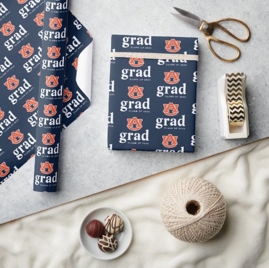 Afstuderen van Auburn - Auburn Tigers Cadeaupapier (Crafts)