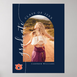 Afstuderen van Auburn - Auburn Tigers Poster