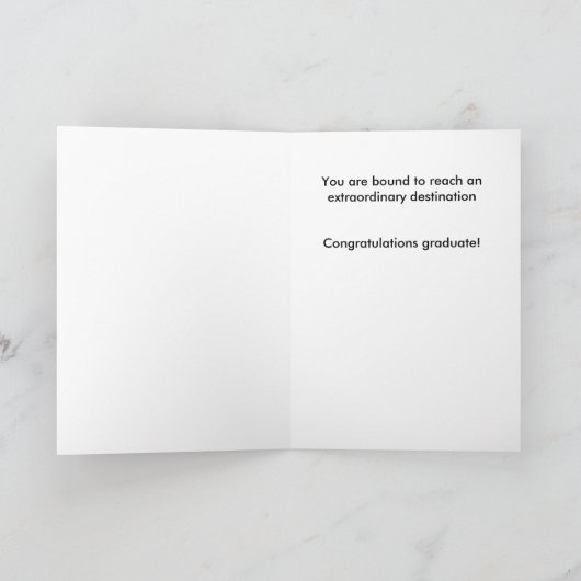 Afstuderen van bestemming kaart (Binnen)