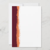 Afstuderen van Bourgogne en van Oranje-Tornpapier Kaart (Achterkant)