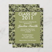 Afstuderen van Camouflage Kaart (Voorkant / Achterkant)