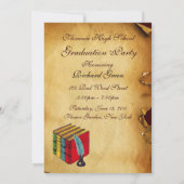 AFSTUDEREN VAN DE LEERWEG WAX SEAL MONOGRAM KAART (Achterkant)