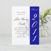 Afstuderen van de middelbare school kaart (Staand voorkant)