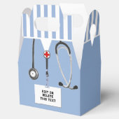 Afstuderen van de verpleegschool bedankdoosjes (Geopend)