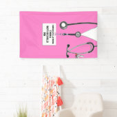 Afstuderen van de verpleegschool spandoek (Insitu)