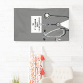 Afstuderen van de verpleegschool spandoek (Insitu)