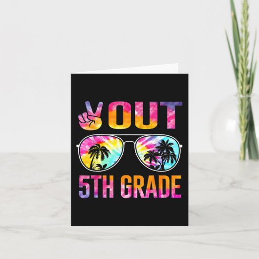 Afstuderen van de vijfde klas van de kleurstof kaart (Voorkant)