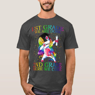 afstuderen van eerste graad Magische Unicorn T-shirt