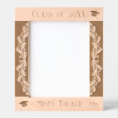 Afstuderen van elk jaar gegraveerde lijstjes (Voorkant)