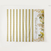 Afstuderen van goudRoos Wandkleed (Voorkant (horizontaal))