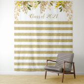 Afstuderen van goudRoos Wandkleed (In situ)