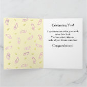 Afstuderen van het Afrikaanse Amerikaanse Afstudee Kaart (Binnen)