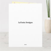 Afstuderen van het Afrikaanse Amerikaanse Afstudee Kaart (Achterkant)