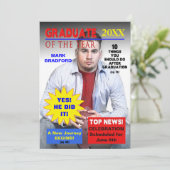 AFSTUDEREN VAN HET JAAR - MAGAZINE HOESJE/FOTO KAART (Staand voorkant)