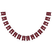 Afstuderen van Law School Bunting Flags Vlaggetjes (Alle)