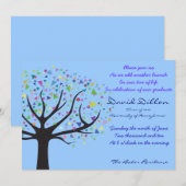 Afstuderen van levenslange uitnodigingsklasse 2010 kaart (Voorkant / Achterkant)