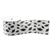 Afstuderen van school gefeliciteerd grosgrain lint (Spoel)