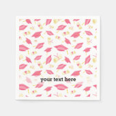 Afstuderen van school gefeliciteerd servet (Voorkant)