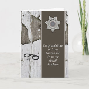 Afstuderen van Sheriff Academy Kaart