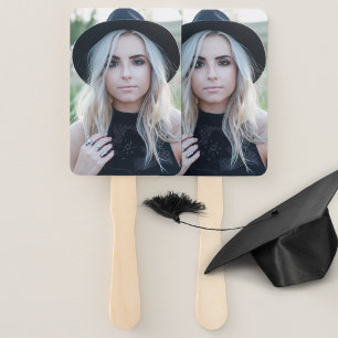 Afstuderen ventilator Afstuderen één grote foto Handwaaier