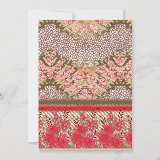 Afstuderen, Verjaardag & Vakantie Aankondiging Kaa (Voorkant)