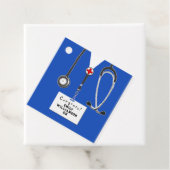 Afstuderen verpleegschool bedankjes labels (In situ)