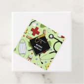 Afstuderen verpleegschool bedankjes labels (In situ)