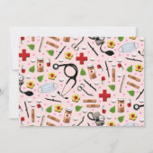 Afstuderen verpleegschool kaart (Achterkant)