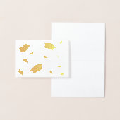 Afstuderen vieren folie kaarten (Display)