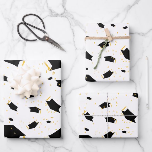 Afstuderen vieren - inpakpapier vel (Voorkant)