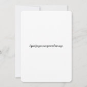 Afstuderen vieren modern (Achterkant)