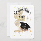 Afstuderen vieren modern (Voorkant)