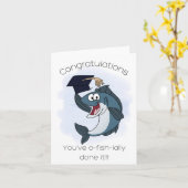 Afstuderen Vis Kaart (Gele Bloem)