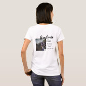 Afstuderen voegt naamklasse van 20xx congrats toe  t-shirt (Achterkant volledig)