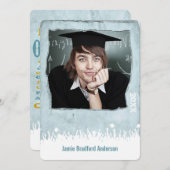  Afstuderen voor  gekneusd Poster Kaart (Voorkant / Achterkant)