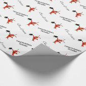 Afstuderen voor gepersonaliseerde Cute Crawfish Cadeaupapier (Hoek)