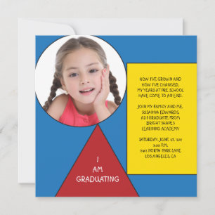 Afstuderen voor kleuterscholen/kindergarten kaart