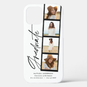 Afstuderen voor modern fotocollage filmscript iPhone 12 hoesje