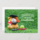 Afstuderen voor tennisspeler (Voorkant / Achterkant)