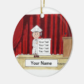 AFSTUDEREN - VROUW KERAMISCH ORNAMENT (Links)