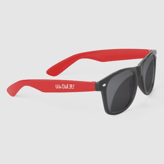 Afstuderen We deden het zonnebrillen (Rechts)