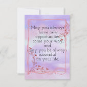 Afstuderen wens kaart (Achterkant)