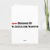 Afstuderen Wenskaart-rood Kaart (Achterkant)