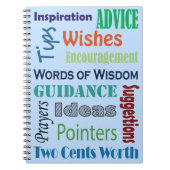 Afstuderen Wisdom Notitieboek (Voorkant)