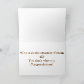 Afstuderen wise owl kaart (Binnen)