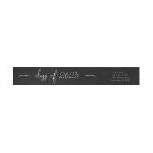 Afstuderen Wraparound Black Return Label (Individueel)