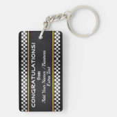 Afstuderen - Zie achterkant - Sleutelhanger (achterkant)