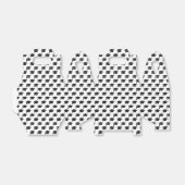 Afstuderen zwart kwastje Pet Bedankdoosjes (Uitgevouwen)